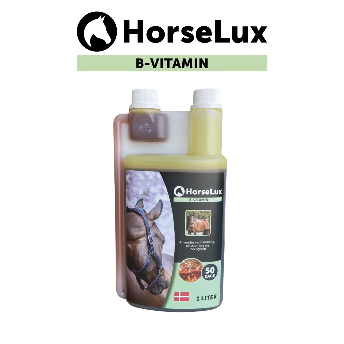 HorseLux B-vitamin – nærbillede af foderet