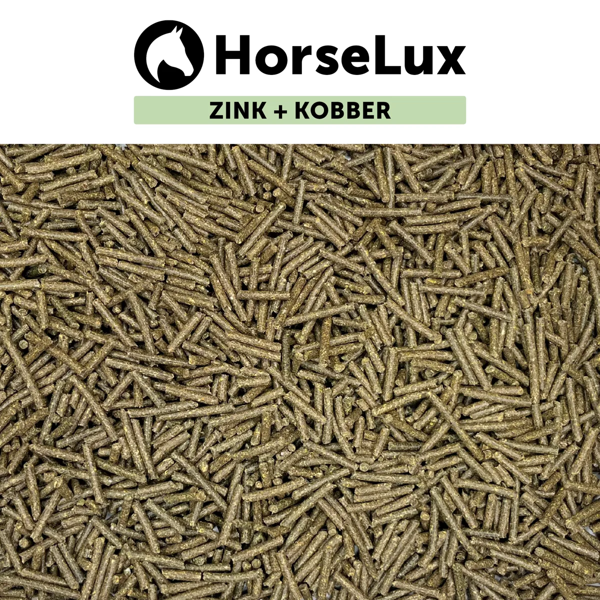 HorseLux Zink+Kobber – nærbillede af foderet
